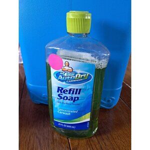 Mr Clean Auto Dry 20oz Large Bottle Refill Carwash Soap Autodry Carwash 90% Full